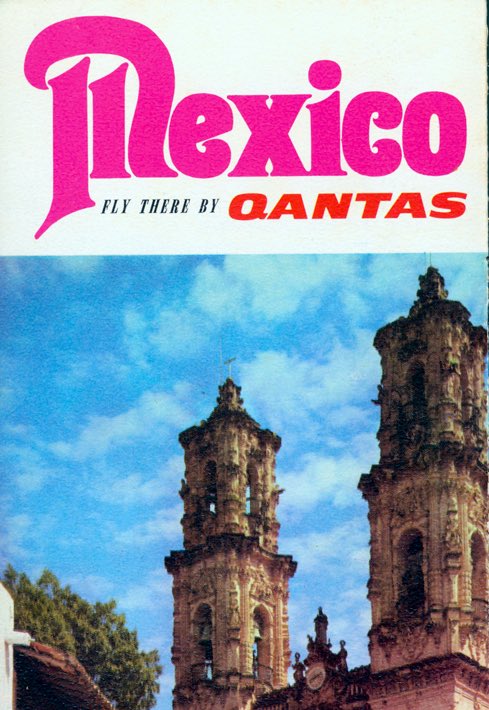 JulianVenturaV's tweet image. And on today’s 60th anniversary of Mexico-Australia relations, another great #Qantas #throwback