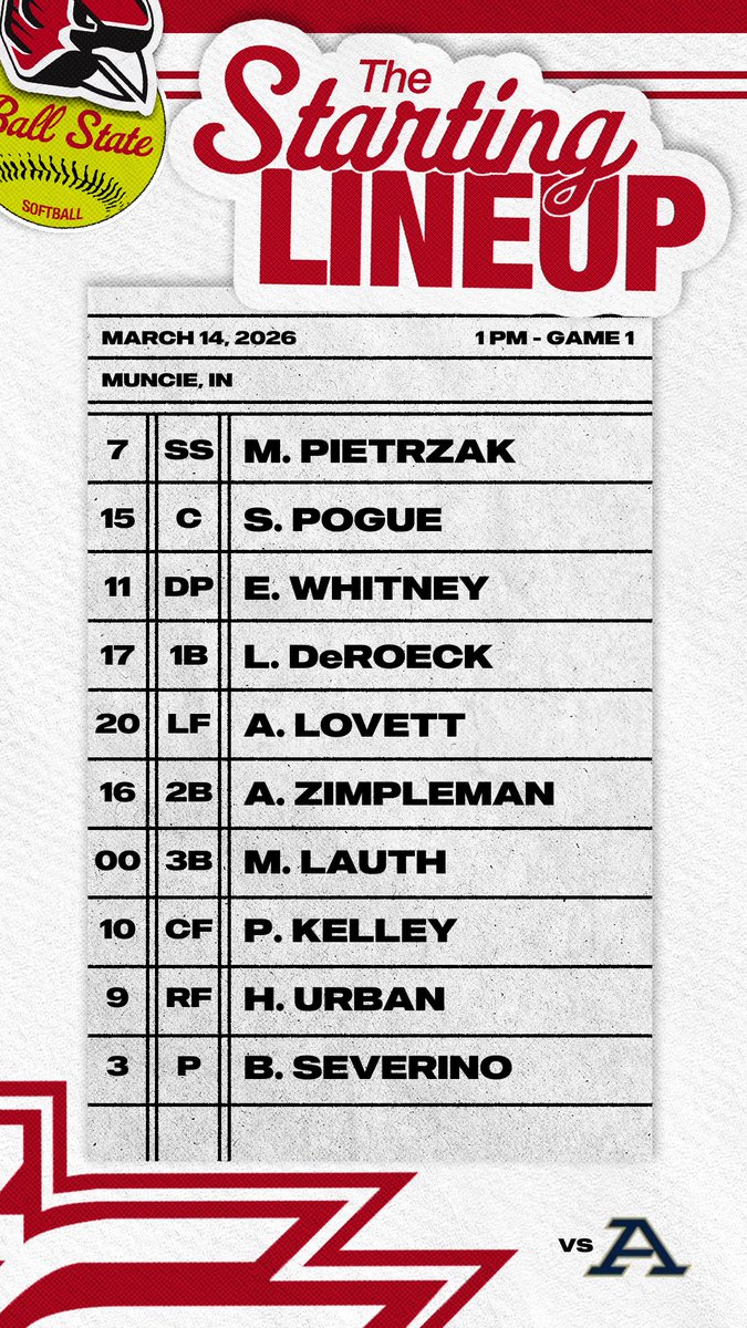 Ball State Softball tweet media