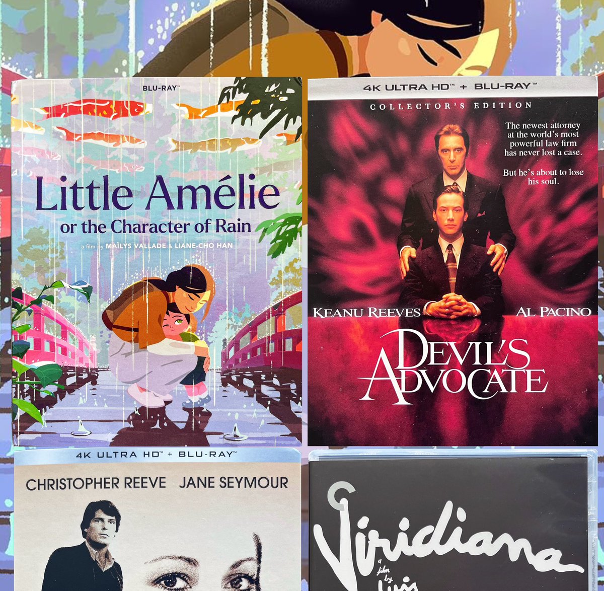 josegmol's tweet image. Memories last ☔️3/10 #LittleAmelie #TheDevilsAdvocate #SomewhereInTime #4K #MovieCollection