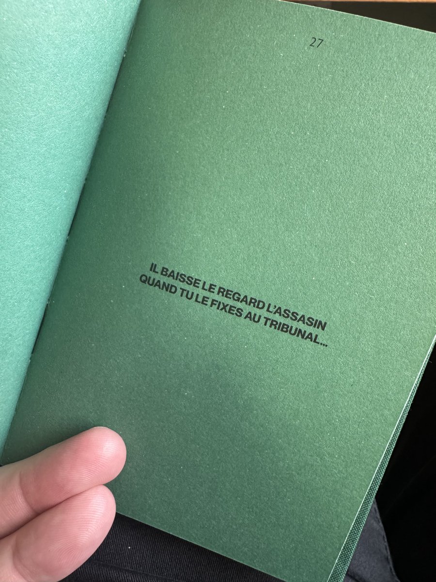 Ro3one's tweet photo. @bigfloetoli @bigfloetoli, Sur la page 27, le crime est presque parfait,
Mais il manque un S à l'assassin pour signer son forfait. 💿 https://t.co/s4WLqevRXd