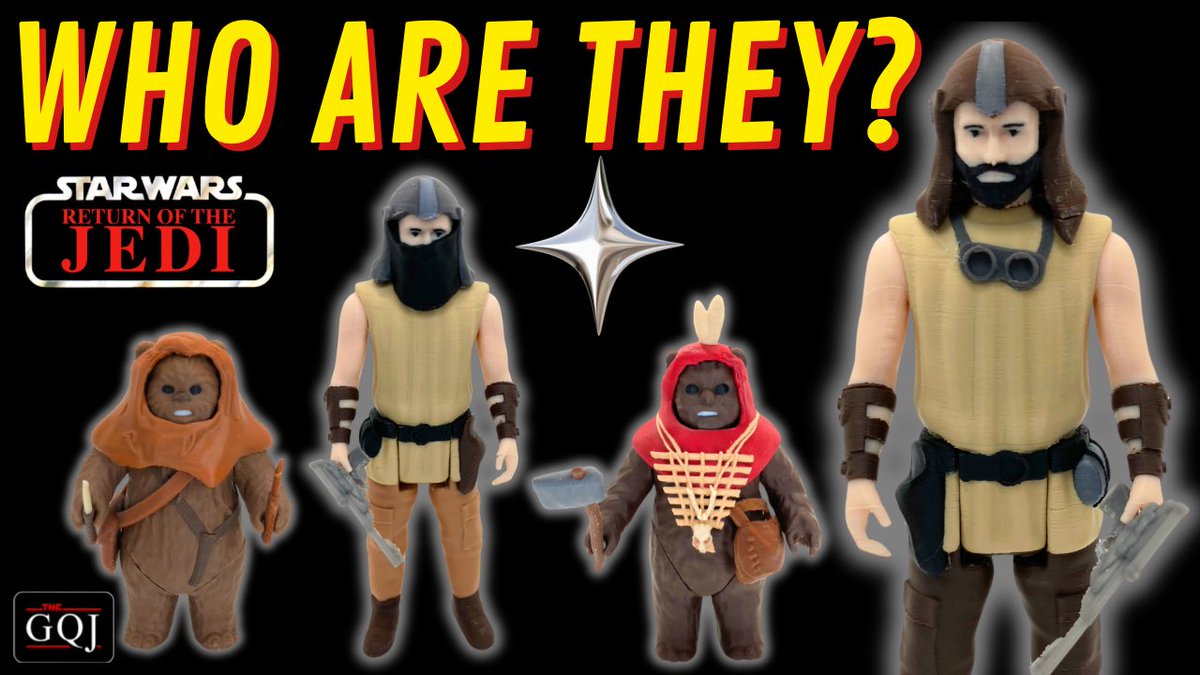 Star Wars ROTJ New Figures?

youtu.be/fjbsb16ueT8?si…

#starwars #kenner #vintagestarwars #starwarstoys #returnofthejedi #jabbaspalace #ewoks #TheGQJedi
