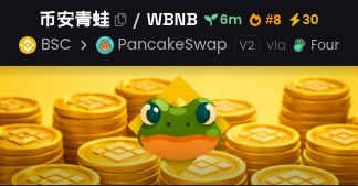 frogs_bnb's tweet photo. 🔥 Binance Frogs has just entered Bsc Dexscreener hot pairs

https://t.co/nP3TkJqgJD https://t.co/9CvJK0S4FC