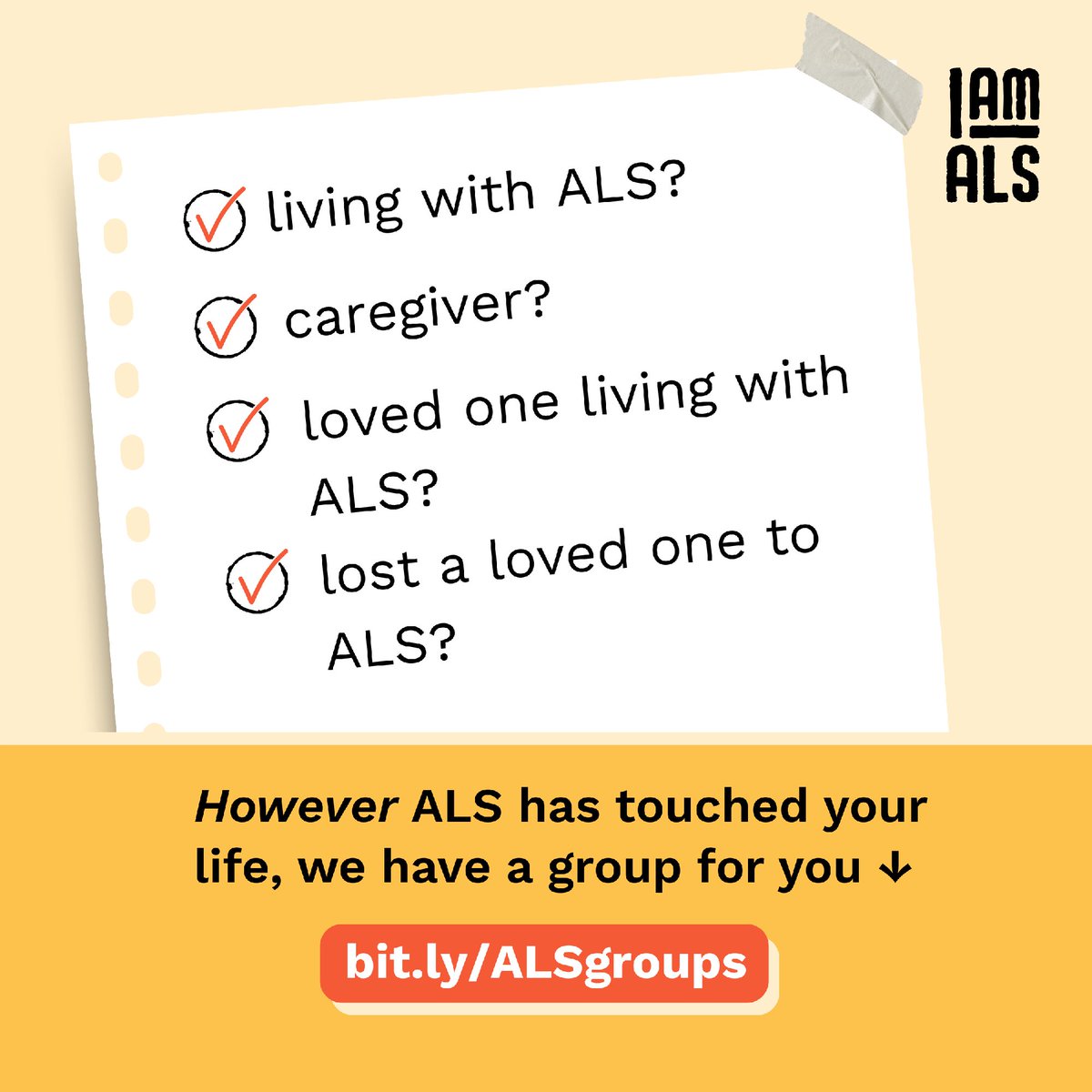 I AM ALS tweet media