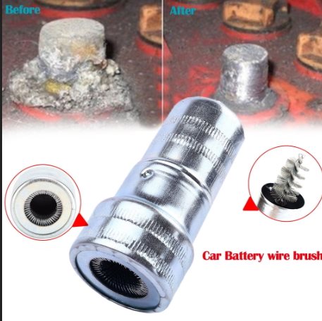 JosephRandazzo's tweet image. Battery post and terminal wire brush cleaner thingy. Still have a bunch of them from my auto body repair days.