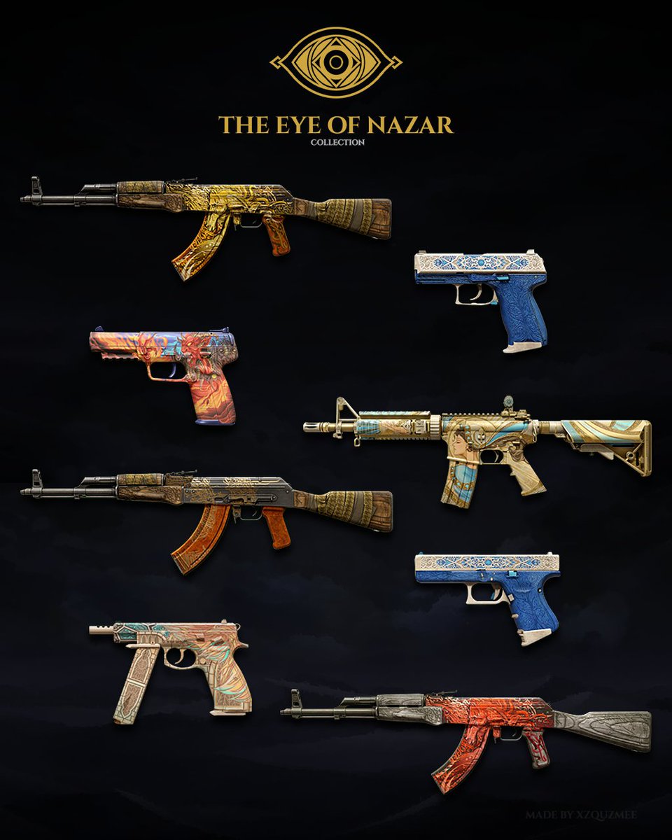 Put together all my skins specialy created for Arabesque art and ...