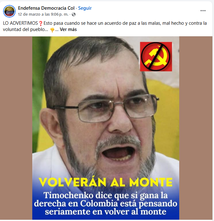 Rodrigo Londoño tweet media