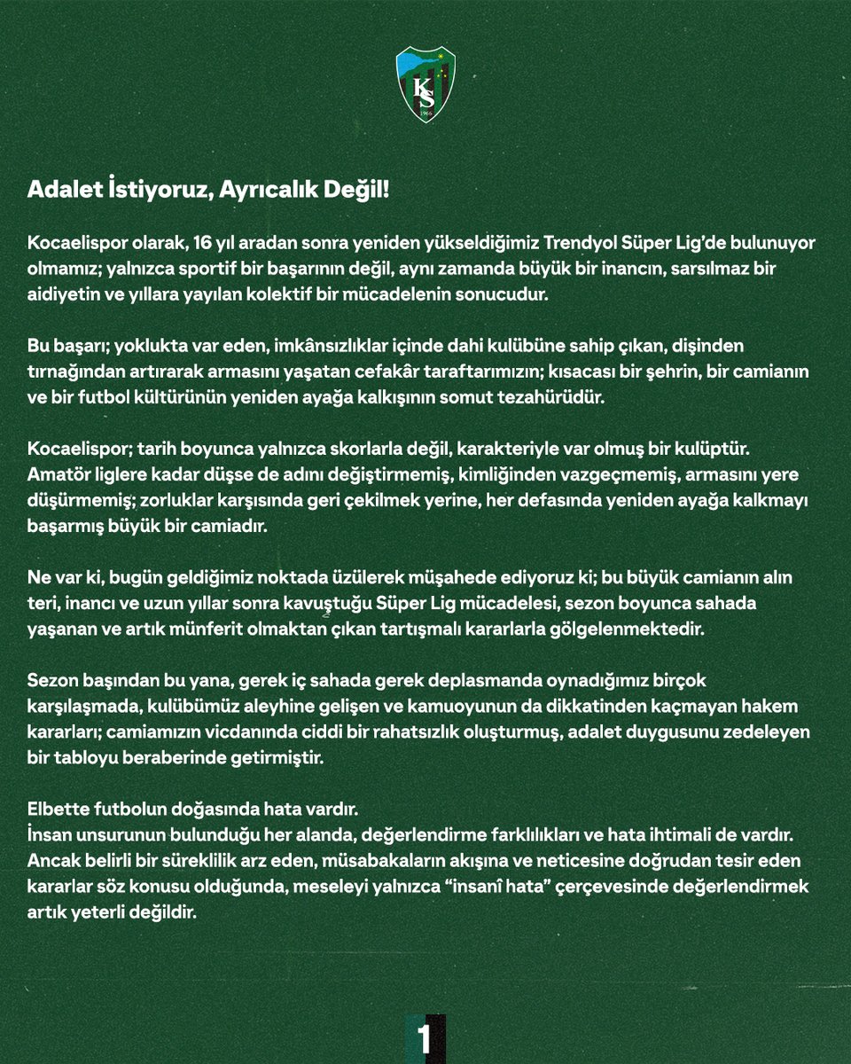 Kocaelispor tweet media