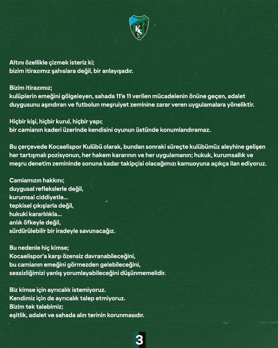 Kocaelispor tweet media
