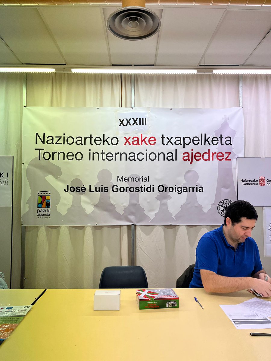 ONCE_oficial's tweet photo. ♟️Ibai López, joven ciego, participa hoy en Villava Navarra en un torneo internacional de ajedrez
¡Mucha suerte! 🍀🍀
#AjedrezACiegas @AjedrezEspanola #FEDC
@FIDE_chess @leontxogarcia https://t.co/ZaO5fQSH3a