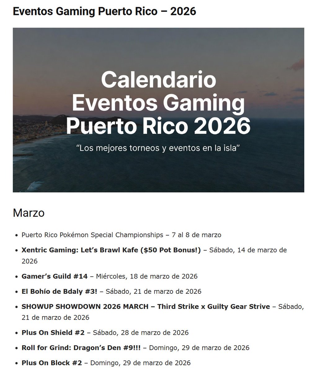 Salón De La Fama del Gaming en Puerto Rico tweet media