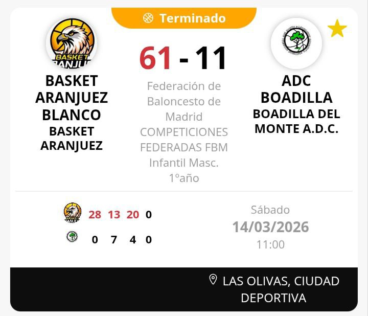 Basket Aranjuez tweet media