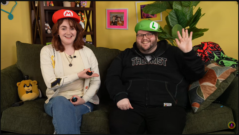 Yo #GTLive fam! Hope your Sunday is going swimmingly!
Maybe you are just relaxing with some friends at home? Very nice. 😃👍
Like Ash with Lee from the 03-11-2026 Super Mario Galaxy stream! 🌟😄