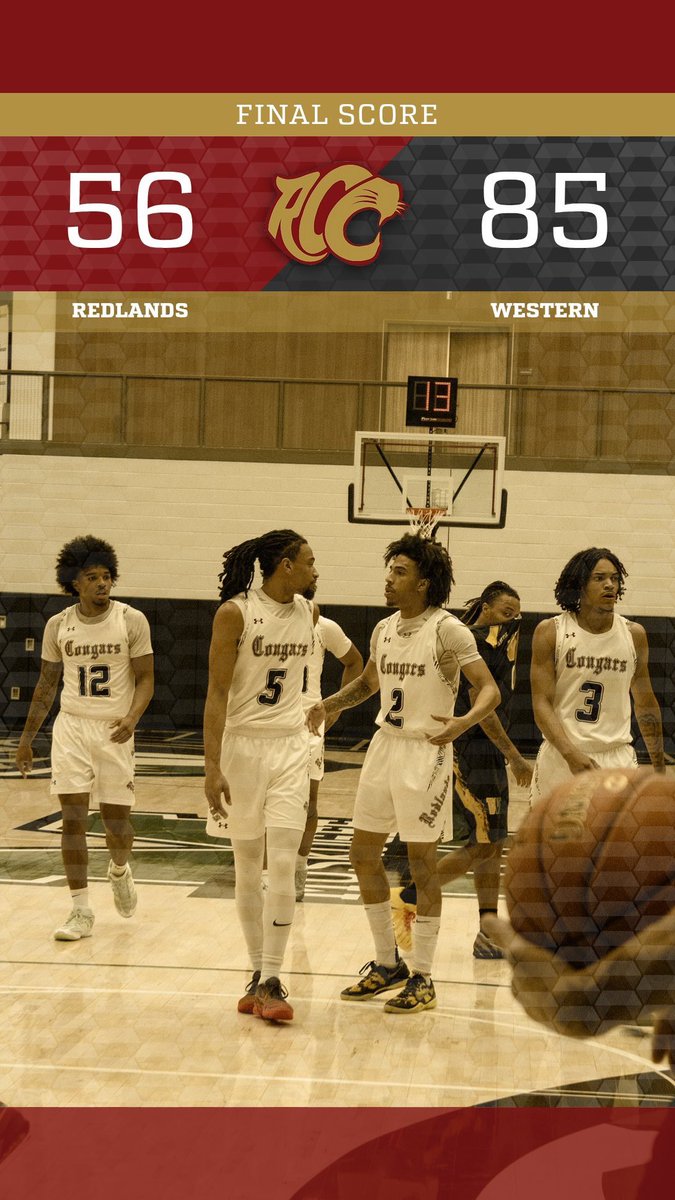 Redlands Cougars MBB tweet media