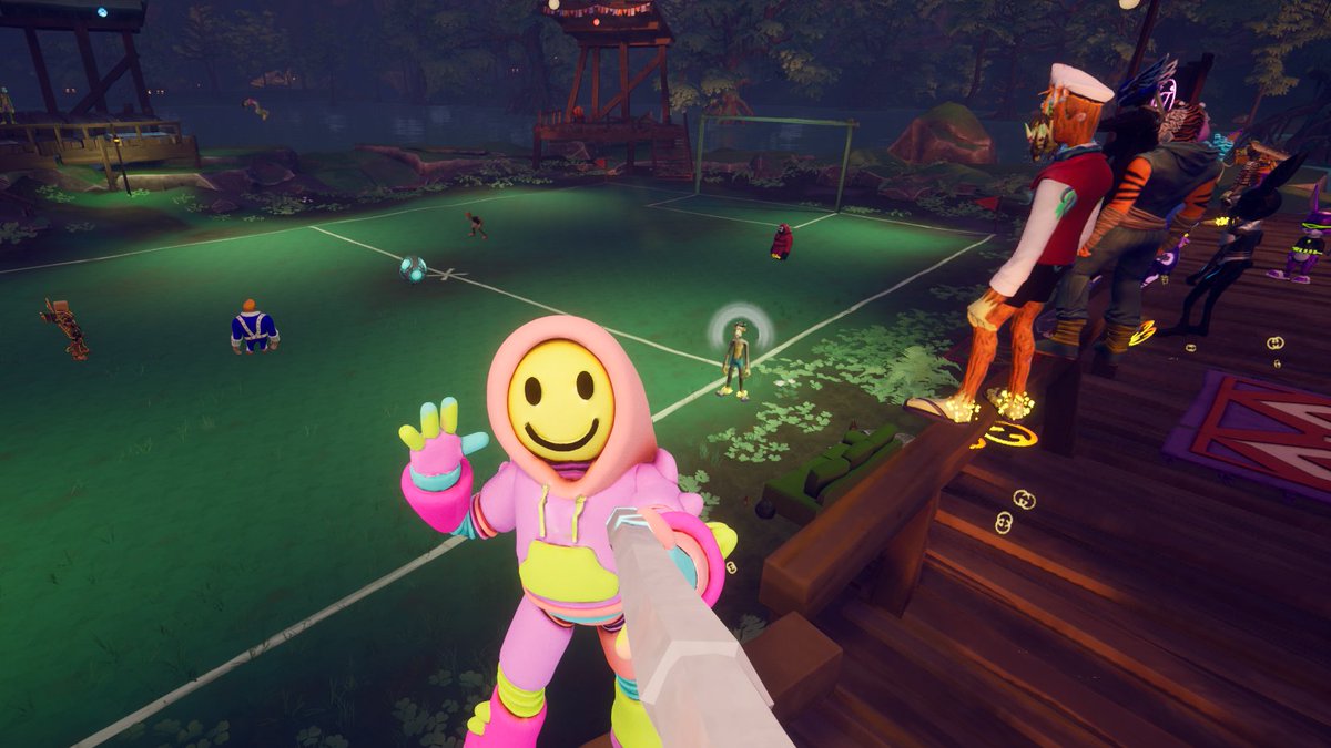 Lasermerl's tweet photo. Had an awesome time at the @OtherBallz #SeasonThree try out's
My 1st 3 Vs 3 game, not the result |I had hoped for but my teammates were great.
I think I need a lil practice.
Thanks for hosting @acdupes @dinopawnz ๐งก๐ https://t.co/ZJ6msi6wZq