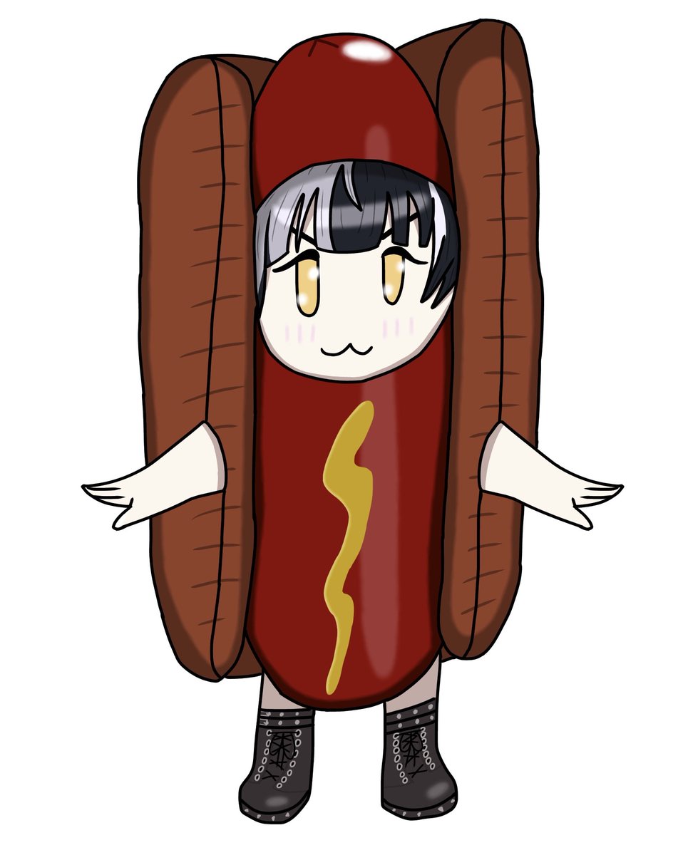 #ShiorinSketch Shiodog cuz why not 🤍🖤