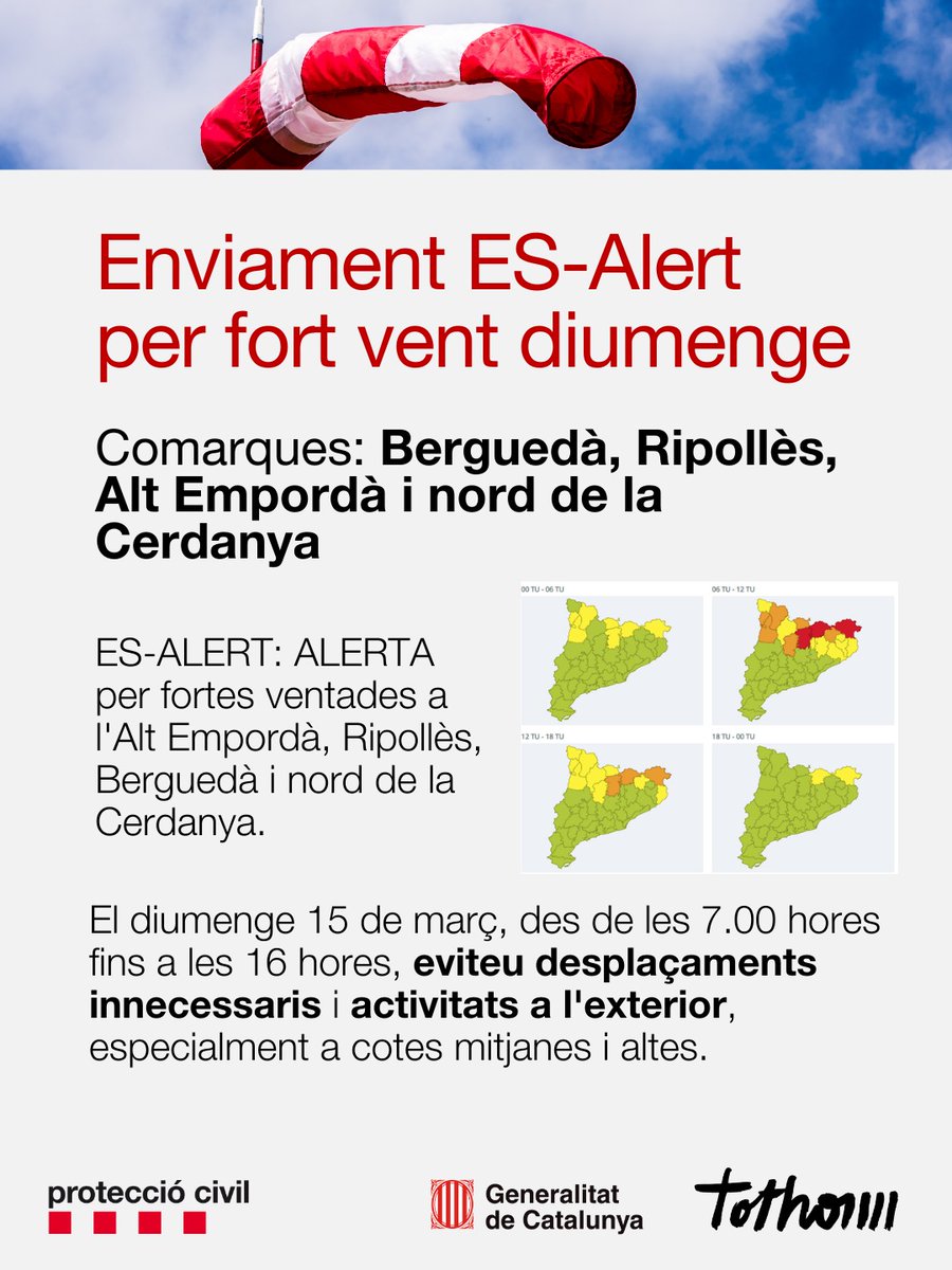 Protecció civil tweet media