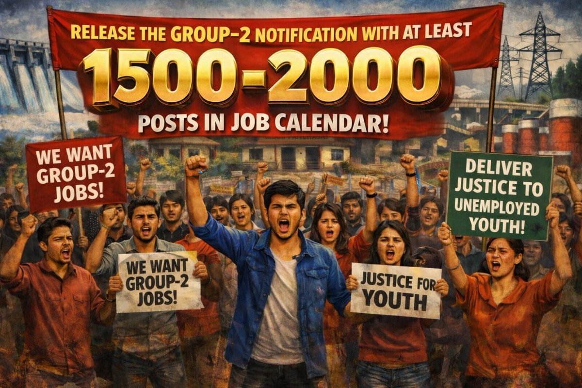 RaghuRV58's tweet photo. @apjobaspirants @PawanKalyan @naralokesh @AndhraPradeshCM @APDeputyCMO @BJP4Andhra @JaiTDP @JSPShatagniTeam @kanduladurgesh @LokamMadhavi @rajasekharam66 @chiranjeevimlc @MadhavBJP గ్రూప్ 2 అభ్యర్థుల వినతి గా స్వీకరించి, కోరిన విధంగా 1500 పోస్ట్స్ తో జాబ్ క్యాలెండర్ లో ప్రకటన చెయ్యాల్సింది గా మనవి. 
#Release1500Group2JobsinAP https://t.co/7GfygjCi0q