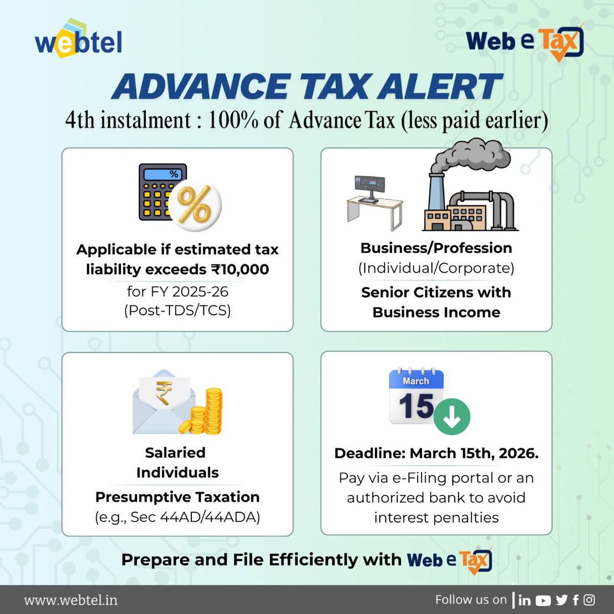 Webtel Electrosoft tweet media