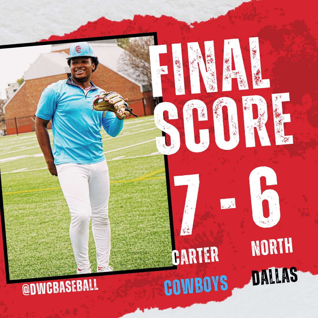 David W. Carter HS Baseball tweet media