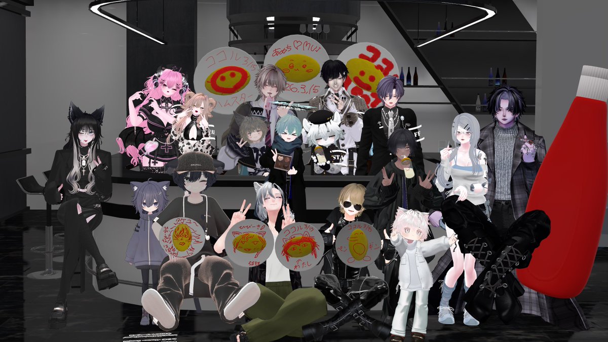 VRC夜会カフェ「ココル」 tweet media