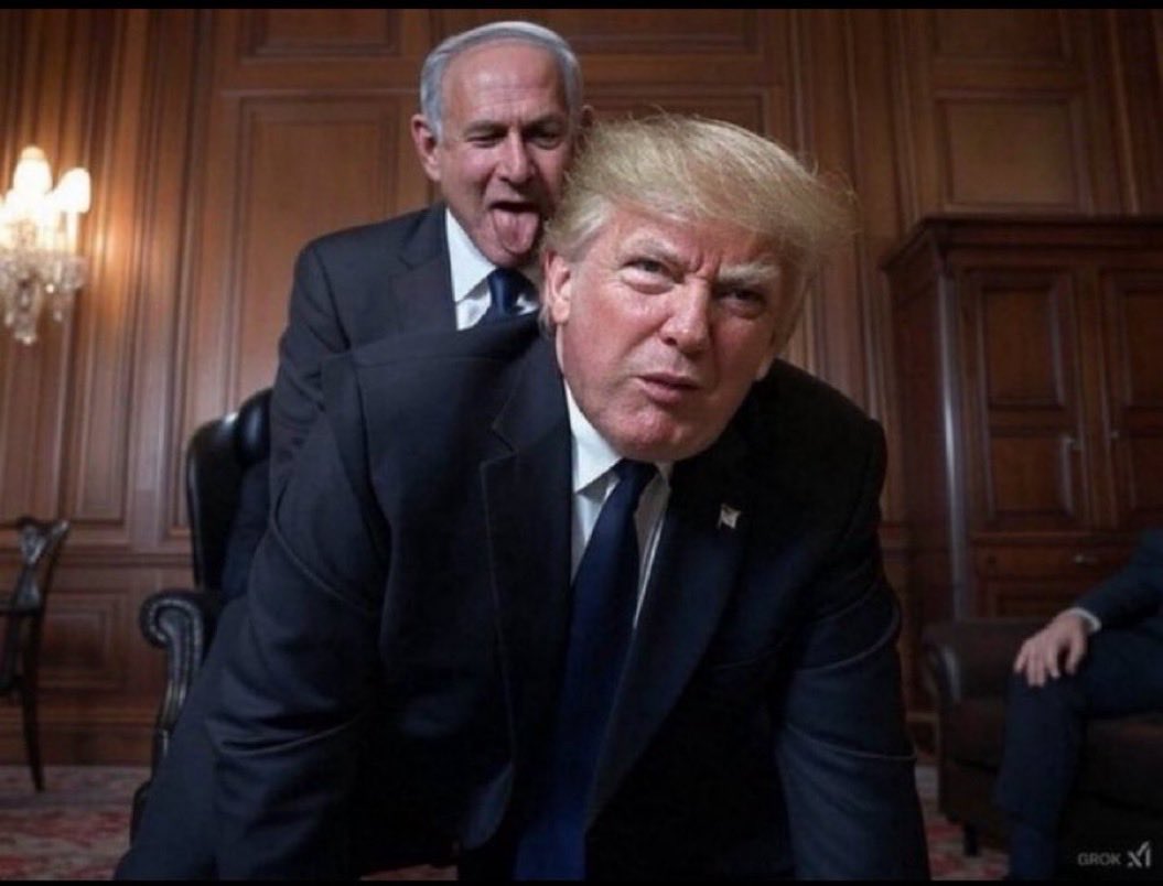 In the words of <a href="/Nigel_Farage/">Nigel Farage MP</a> NO NO NO NO NO NO NO!

<a href="/realDonaldTrump/">Donald J. Trump</a> ‘s illegal war. He decided he didn’t need us, after slagging Starmer off. His mess, he can clear it up.