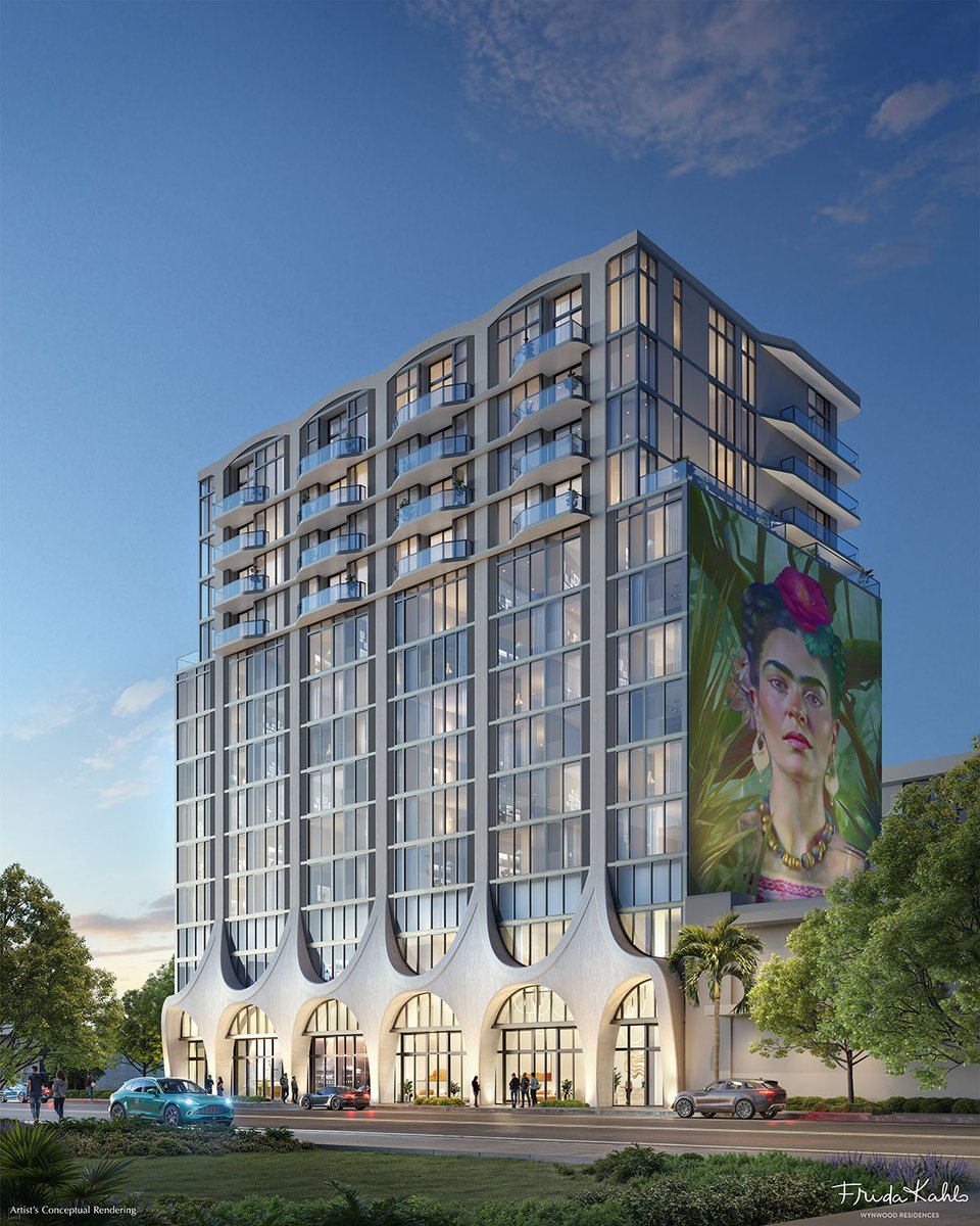 NCSOFL's tweet photo. Frida Kahlo Wynwood Residences is more than a building—it’s a bold architectural vision where contrast, movement, and artistry converge.
See More : https://t.co/c91JZrx38a
#FridaKahloWynwood #FridaKahloWynwoodResidences #WynwoodLiving https://t.co/GPfRVkqrXx