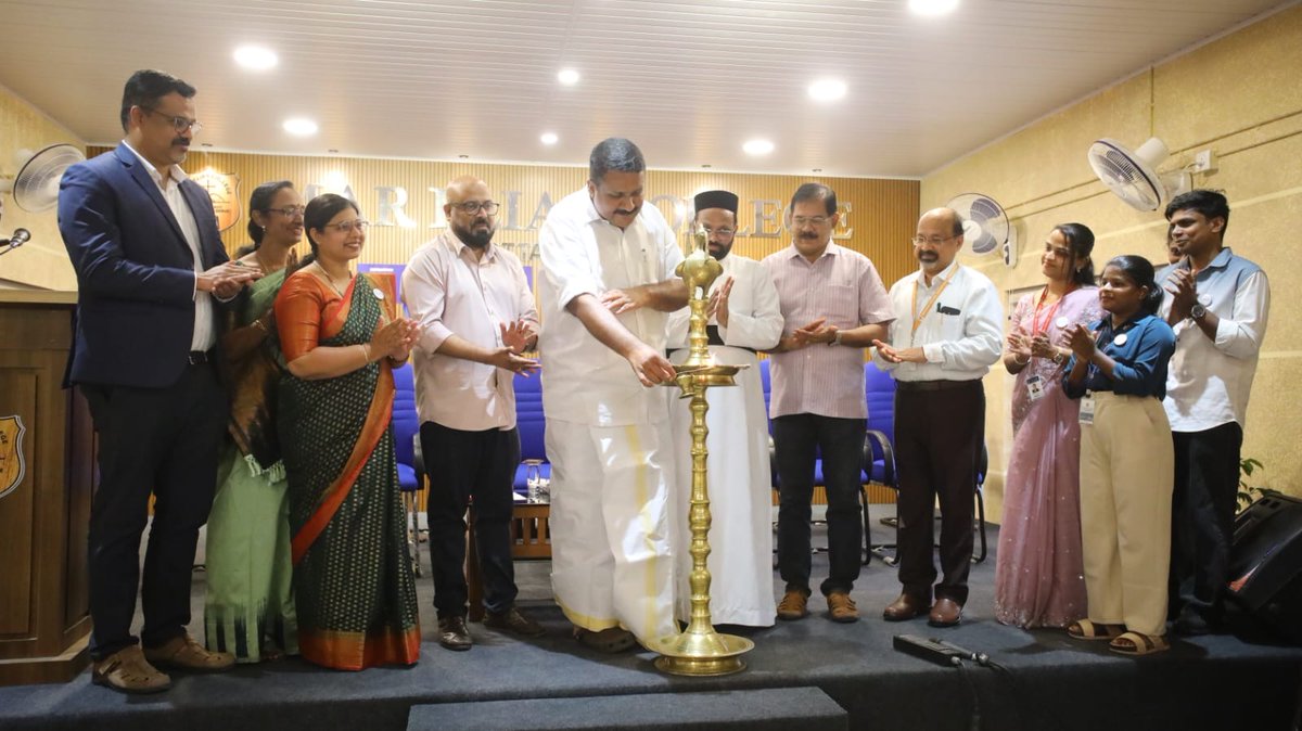sojan47's tweet photo. “Theory Meets Practice: Psychotherapy in Social Work” on 12 March 2026 @ Mar Elias College, Kothamangalam, Kerala, Keynote Speaker in National Conference. https://t.co/s4ecmt0inp