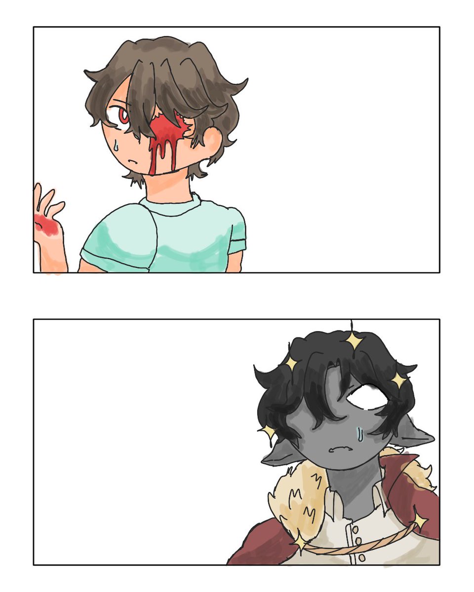 #itsnoobfanart #taimcfanart #strengthsmp

“Maybe it wasn’t the dimension that caused peace, but the players themselves”

Based from “trapping this server in Minecraft 4th dimension”

Head canon to how noob got his eye scar

TW blood
4/7