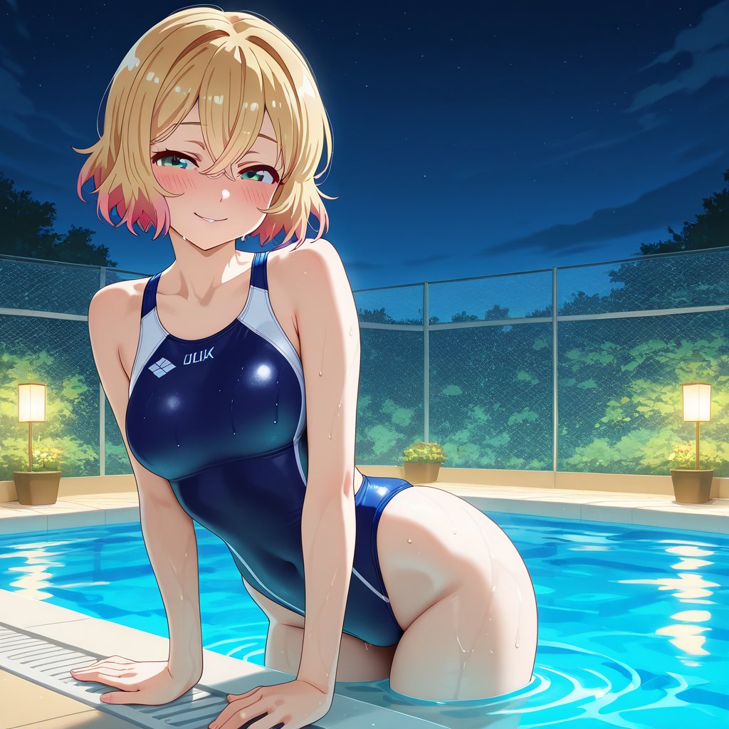 Mami Nanami｜七海麻美

Night pool training
Wet competitive swimsuit girl
Under the pool lights

Full set tonight on Patreon

#swimsuit