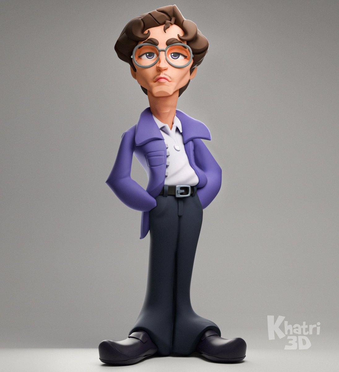 Marty Supreme
This is my stylized take on Actor Timothée Chalamet As Marty Supreme. 
More Renders artstation.com/artwork/vbgqq3
Sculpting Timelapse youtu.be/DzxOQ7rAbU0 
Instagram instagram.com/khatri3d/ 
.
.
.
#3d #characterart #zbrush #blender3d #noai #timotheechalamet #3dprint