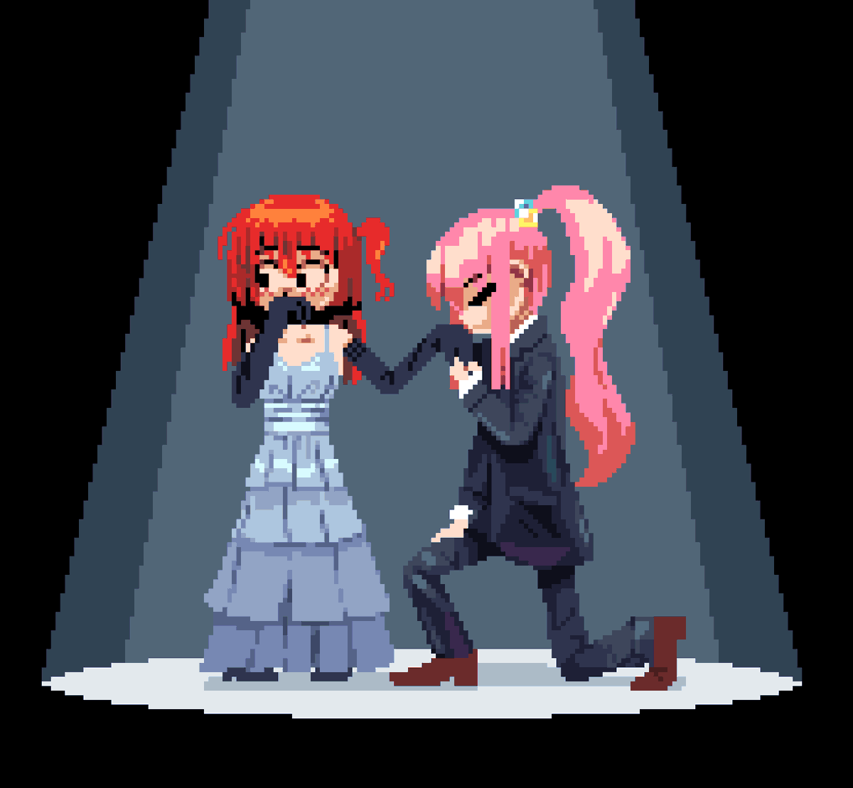 Abbiesmal ◆ stacking squares 🩷🟨🟦 tweet media