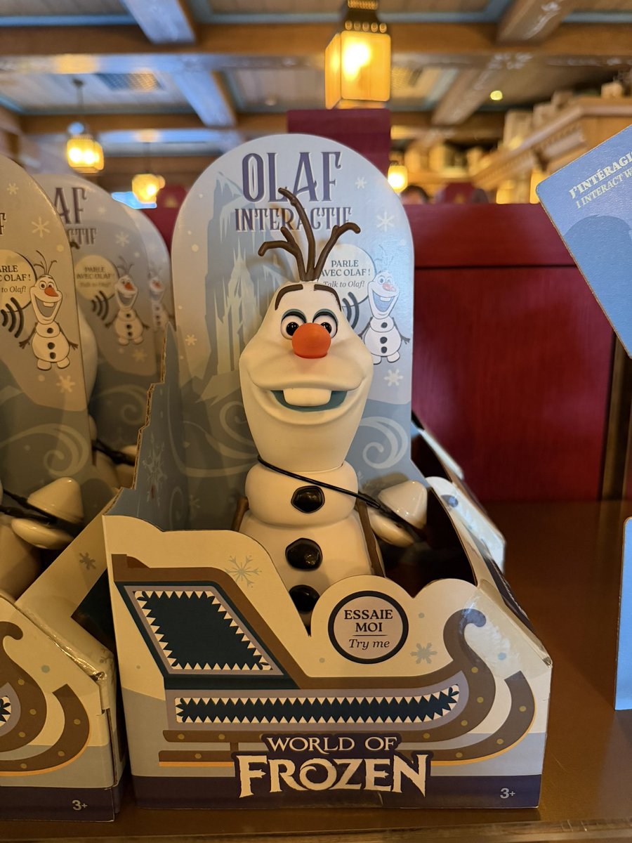 Cave0fWonders's tweet photo. ✨🛍️ Olaf Interactif - 60€ - Fjord View Shop ✨

#disneylandparis #disneyadventureworld https://t.co/IvbsiEKvdQ