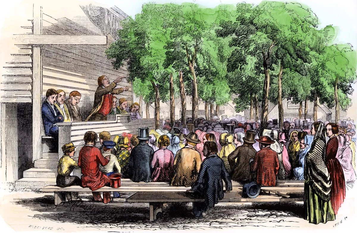 There's lots wrong with American Evangelicalism but it also produced one of warmest, most evangelistic, and practical traditions of Christianity. 

The British founding stock brought with them the revivalism and emphasis on the new birth that marked the ministries of Anglican