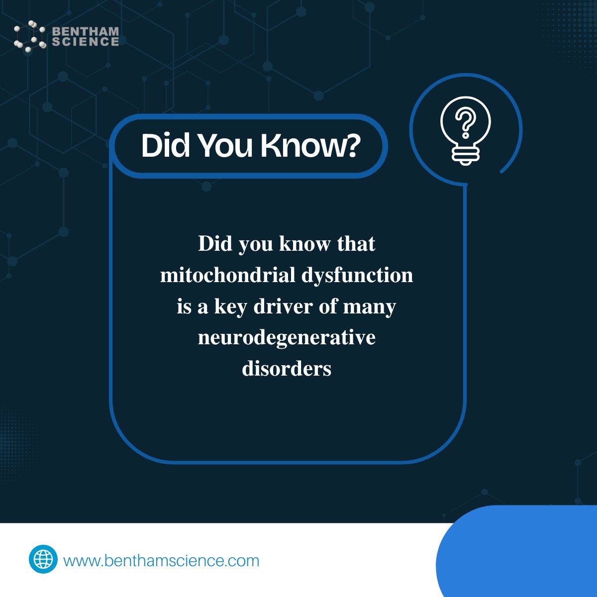 Bentham Science tweet media