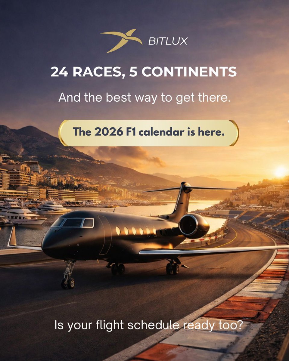 Bitlux | The Private Jet Company tweet media