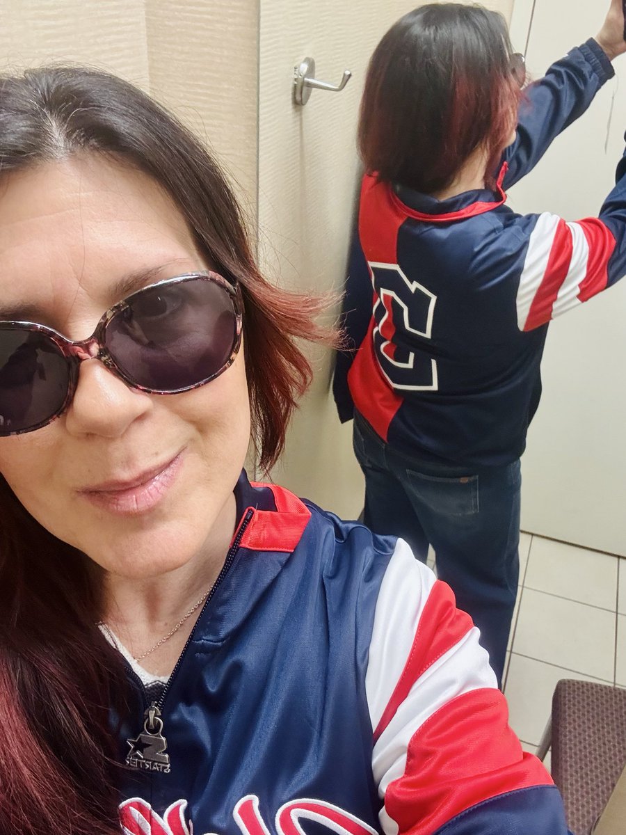 JenXVintage73's tweet image. Trying on new #Guardians gear for the Home Opener! It’s that time of the year when all the man-babies cry and whine about no Wahoo/Indians. Like clock work.

Get over it. We all have much larger problems.

#ForTheLand 
#letitgo