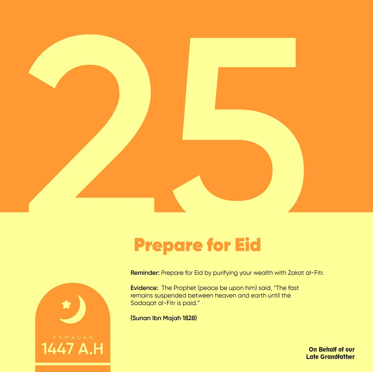 adhkarplus's tweet photo. Ramadan Day 25 🌙 #Ramadan1447  #Ramadan2026 #AdhkarPlus Credit: @SafwanAlghazal https://t.co/AX22qG0yQZ