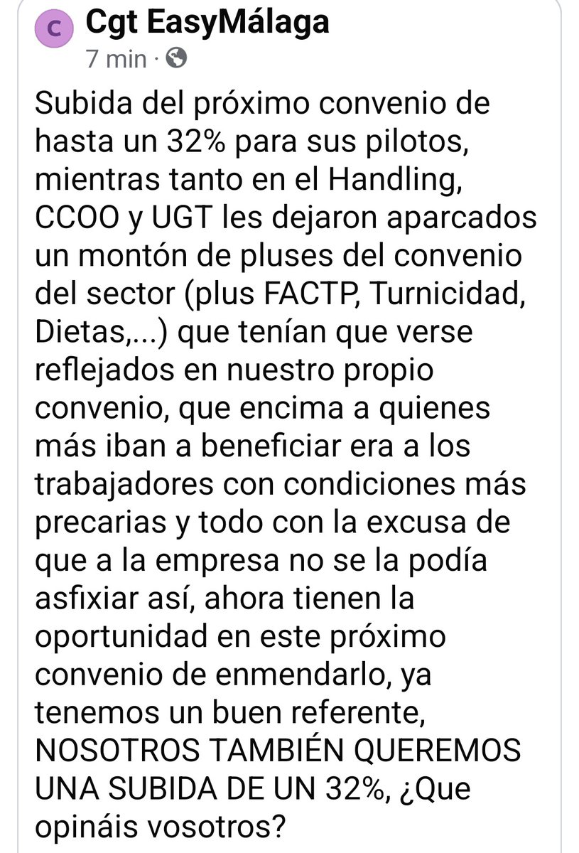 CGT Easyjet SFA AGP tweet media
