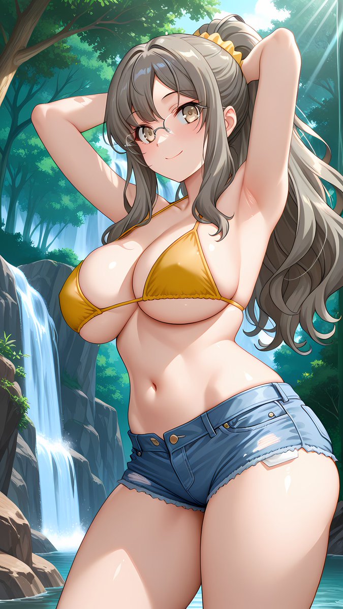 khnsgts's tweet photo. Rio Futaba / 双葉理央      

SFW illustration. No nudity. no suggestive intent.  
#AIイラスト https://t.co/Xhrf4qmdEI