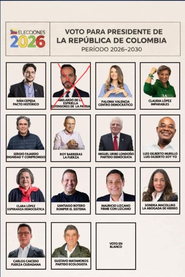 En espera del 31 de Mayo la decisión ya esta tomada. Firmes con el Tigre Abelardo y firmes con la Patria.