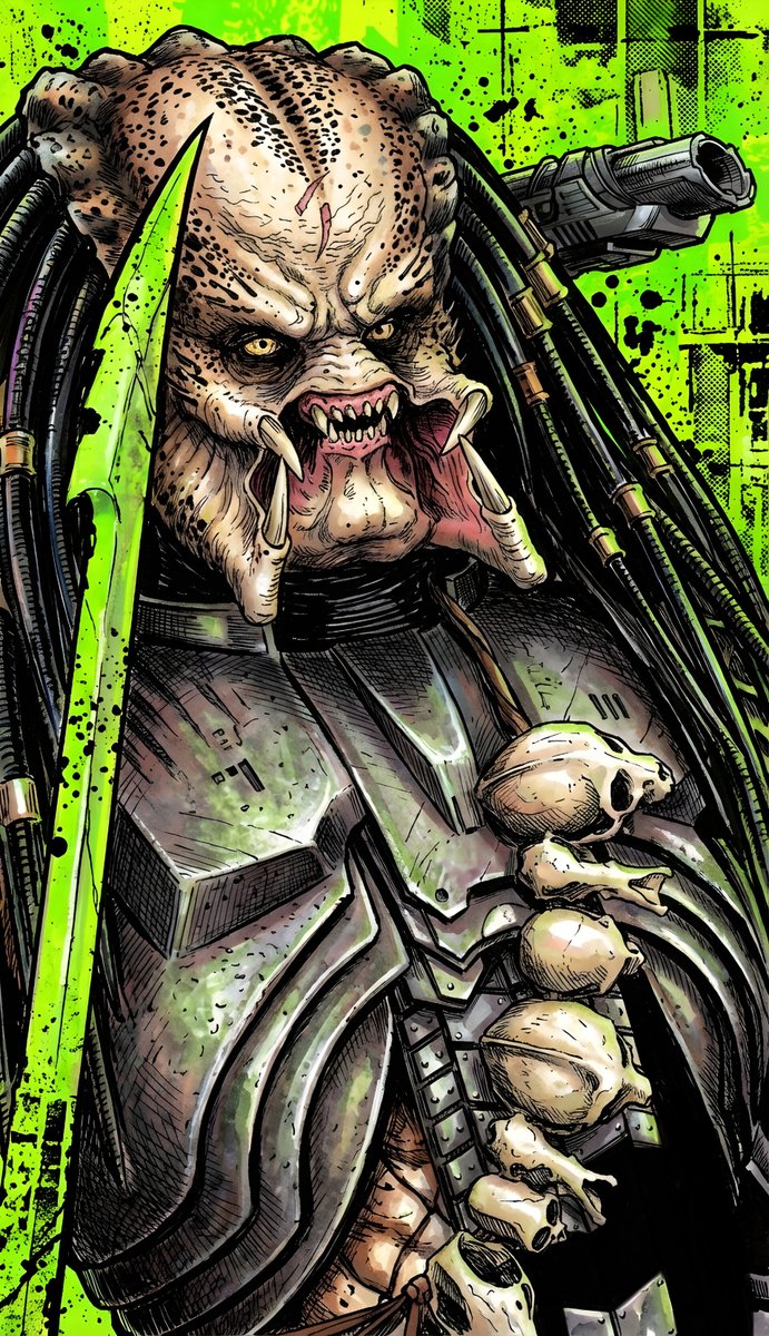 avpgalaxy's tweet image. The talented Saørlaith is at it again with this amazing piece of Scar Predator artwork! #AlienvsPredator #AliensvsPredator #Predator #ScarPredator #Yautja #IanWhyte #StudioADI #Saørlaith