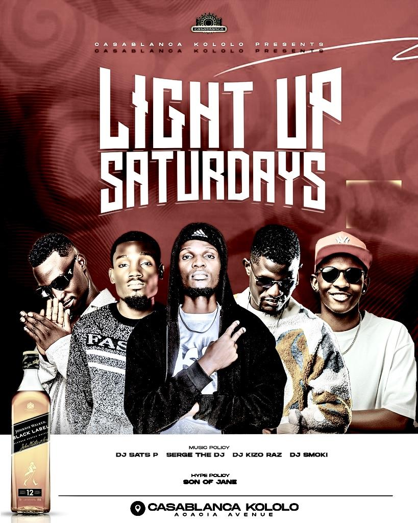 Tonight is the night we are gonna enjoy and have funnnnn in #LightUpSaturdays. 

Come through for premium fun.
