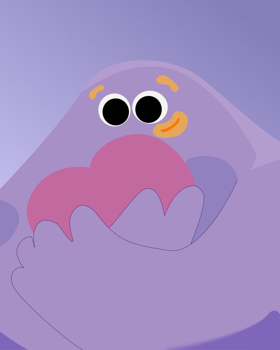 Saw this cute Image, and decided to vectorize it. 
How did I do?