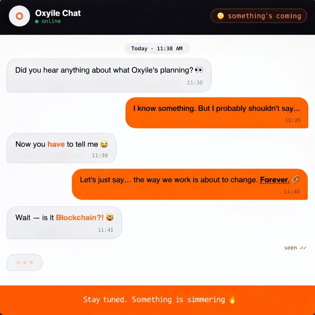 Oxyile Corporation Ltd. tweet media