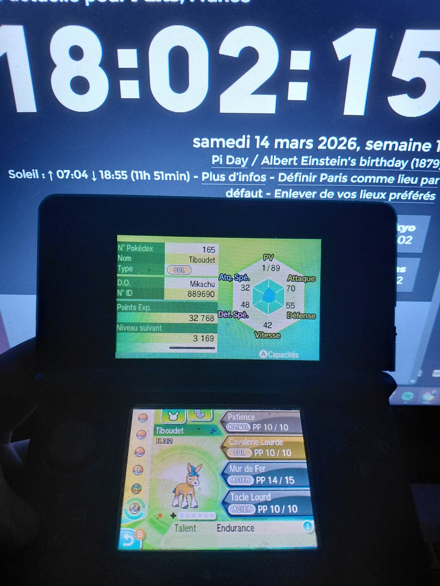 Mika__SH's tweet photo. 180✨️

Encore un Tiboudet shiny sur la shasse de Gravalanch d’Alola. Cette phase 3 se conclut en 5.753 rencontres. Indesirable puisque je compte faire Bourrinos directement pour DTQ a Alola ! Go phase 4 tout simplement !

#SHLS14 https://t.co/i8iVnxniU7