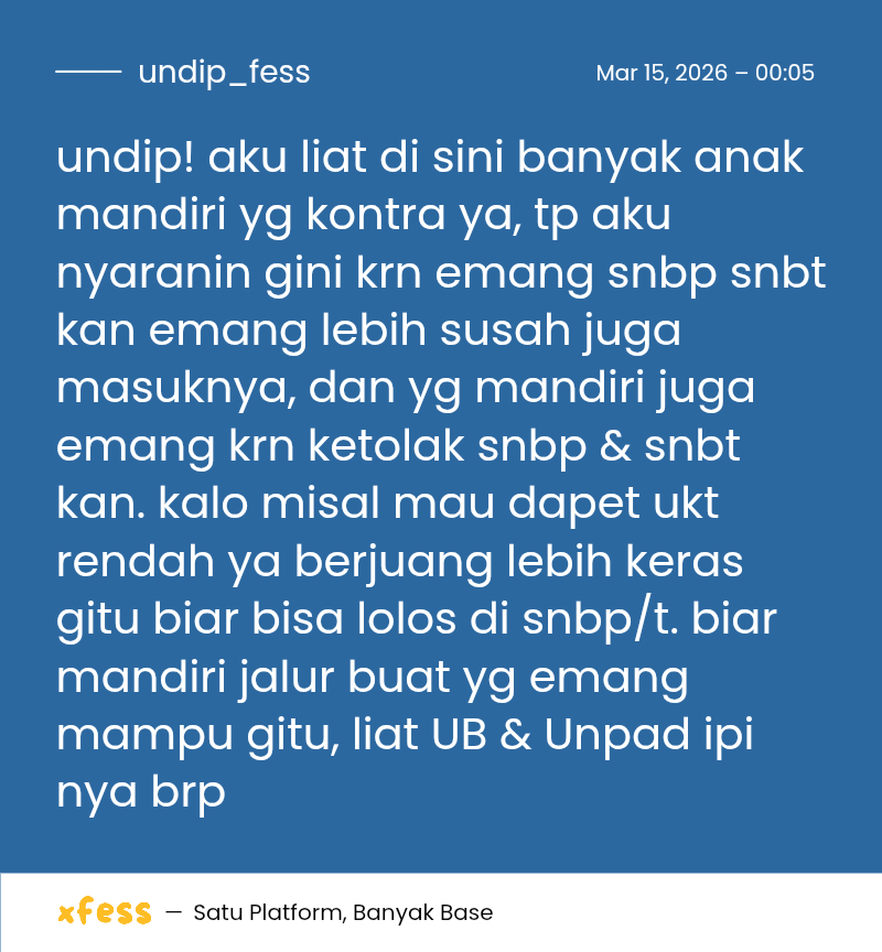 UNDIP MENFESS tweet media