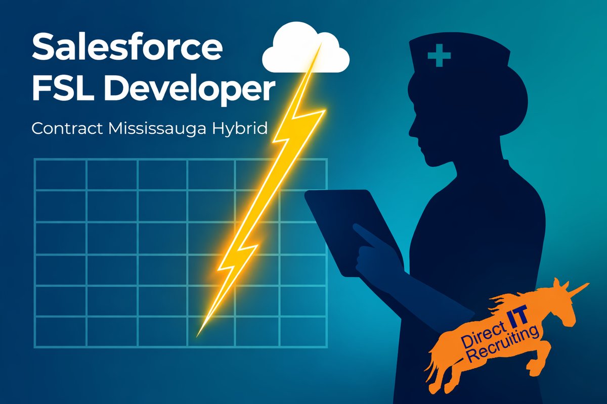 DarlaSomerville's tweet image. 🚨Hiring Salesforce FSL Field Service Lightning Developer (1831) 3-Month Contract, HYBRID in Mississauga. 👉 Apply directitrecruiting.com/job/sf-fsl-dev…
#Salesforce #SalesforceJobs #SalesforceDeveloper #FieldServiceLightning #FSL #TechJobs
#HealthcareIT #ContractJobs #MississaugaJobs
