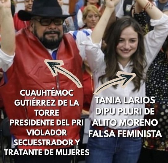 <a href="/juanbaaq/">Juan Becerra Acosta</a> <a href="/YosoyPedrero/">Manuel Pedrero</a> <a href="/TaniaLariosMX/">Tania Larios</a> <a href="/Radio_Formula/">Grupo Fórmula</a> <a href="/TaniaLariosMX/">Tania Larios</a> PRIANista 
<a href="/YosoyPedrero/">Manuel Pedrero</a> Adancista