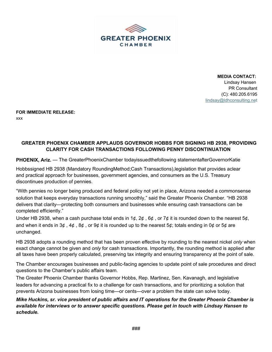 Greater Phoenix Chamber tweet media