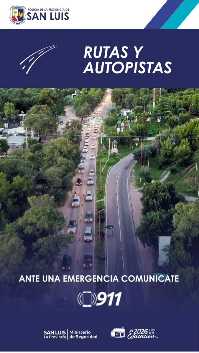 #PorLLuviasRegistradas 
Se informa a la comunidad San Francisco del Monte de Oro, por Ruta Provincial N.º 9 hacia La Carolina, con cortes preventivos 
Nogolí hacia Río Grande continúa interrumpido debido a desprendimientos de piedras provocados por las lluvias.